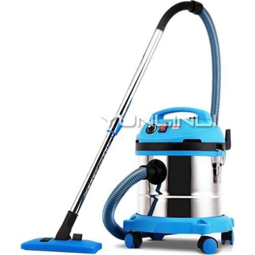 1600W Household Ultra-quiet Strong Dry And Wet Blowing Three-use Stepless Speed Bucket Vacuum Cleaner JN202S-20L