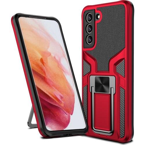 Capa for Samsung Galaxy S21 FE Case for Galaxy S21 Ultra S20 Plus Note 20 Ultra A42 A32 5G A52 A72 4G A12 Stand Armor Case Cover
