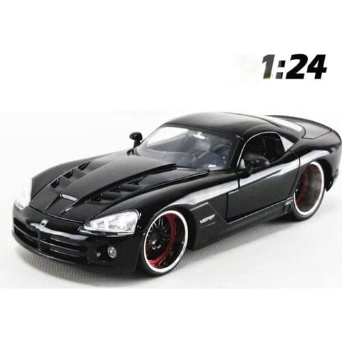 Jada Mold Cars SRT-10 Diecast 1/24 Scale Alloy Static Model Adult Collection Display Gift Hot Toys for Boys