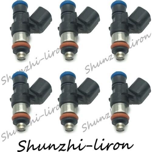 6pcs Fuel Injector Nozzle For 08-13 Chevrolet Corvette LS3 L99 10-15 Camaro SS ,06-13 LS7 Z06 OEM:0280158051