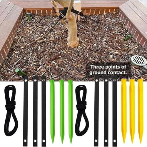 Wear-resistant Plant Grow Straight 12Inch Young Trees Anchors Kits for Outdoor