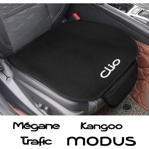 Car Seat Pad Cover Driver Front Seat Cushion Covers Protector For Renault Megane Clio Kangoo Trafic Modus Kwid Wind Accessories