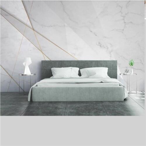 Wellyu Customized Wallpaper 3d Nordic Abstract Geometric Graphic Line Marble Background Living Room Bedroom Background Wallpaper