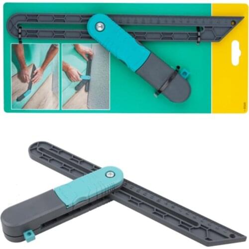 Adjustable Angle Ruler with Lock Angle Measure Tool Woodworkers Accessories Edge Rule Protractor Goniometer Gauge Measure Tools