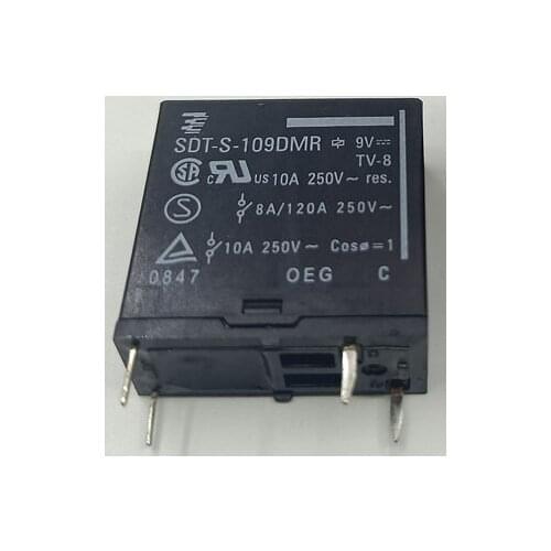 100%Original New TE TYCO OEG SDT-S-109DMR 9VDC SDT-S-148DMR 48VDC DIP-4 10A Power Relay