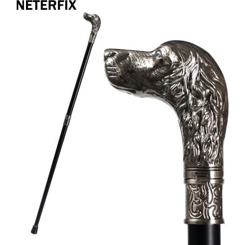 Walking Sticks Cane Walking Canes Elegant Hand Crutches Vintage Walking Cane Self Defense Stick Dog Head canes with hidden sword