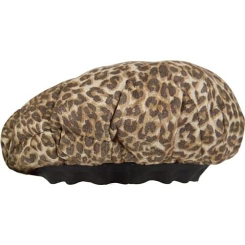 Hair Care Heating Hat Deep Conditioning Thermal Heat Cap Microwavable Heated Cap Steaming Microfiber Cotton Reversible Flaxseed