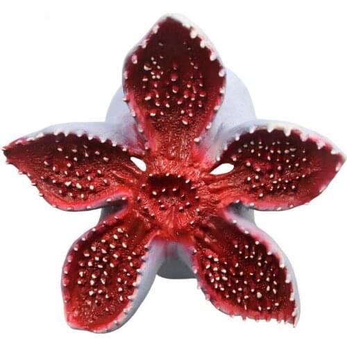 WAYLIKE1 Halloween Cannibal Flower Mask Strange Head Latex Mask Stranger Things Halloween Masks For Party