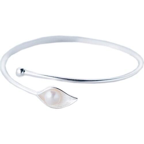 Beadsnice Sterling Silver Open Bracelet Jewelry Wholesale Valentine Gift Open Bangles for Women 30792