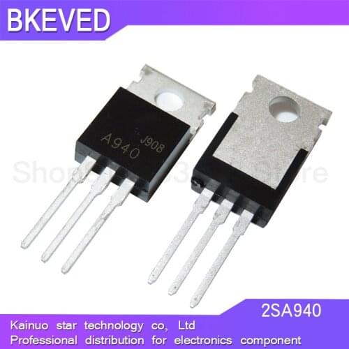 10PCS (5PCS 2SA940 + 5PCS 2SC2073 ) TO-220 A940 C2073 TO220