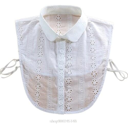 17 Styles Ruffles Stand Lapel Fake Collar Detachable Blouse Half Shirts Necklace Sweater Vest Accessories O29 20 Dropshipping