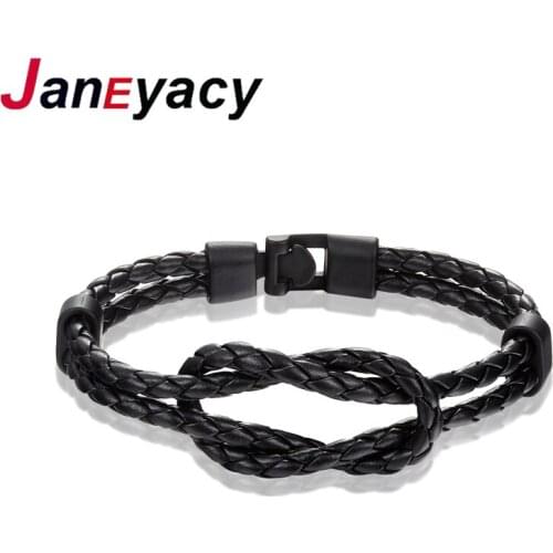 2018 New Fashion Accessories Men Brand Bracelets Casual Leather Bracelets Mens Vintage Bracelets and Bracelets Pulseras