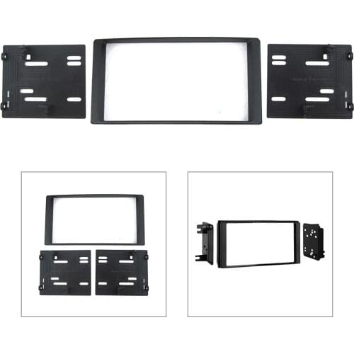 Auto Double Din Radio Install Dash Kits Black for Subaru Impreza WRX STI 2008 2009 2010 2011 2012