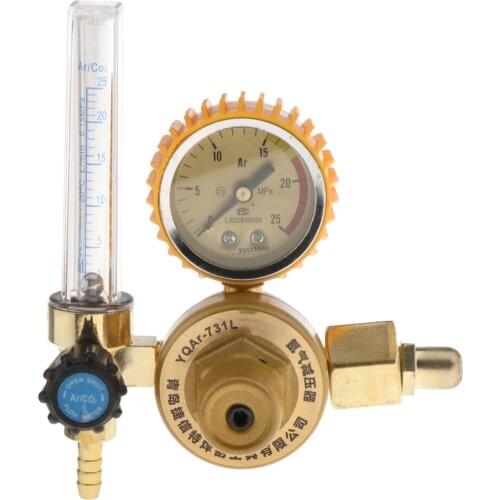 Durable Home Copper Argon CO2 Mig Tig Welding Gauge Reducer Table Indicator