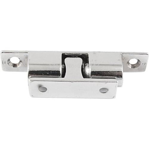 67mm Zinc Alloy Cupboard Door Latch Double Ball Catch Silver Tone