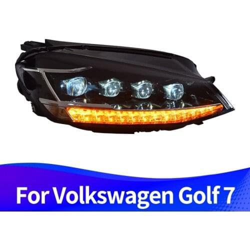 Headlight Assembly for Volkswagen Golf 7 2012-2017 Golf7 MK7 Full LED Light Source LED DRL LED Sequential Turn Signal