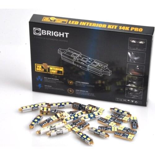 10pcs Canbus Xenon White 14K Gold Complete LED Interior Reading Light Kit for 2006 - 2011 Honda Civic WITH Samsung 3030 LED