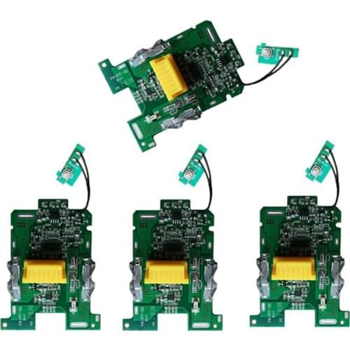 BL1830 Li-Ion Battery BMS PCB Charging Protection Board for Makita 18V Power Tool BL1815 BL1860 LXT400 BL1850, 4 Pack