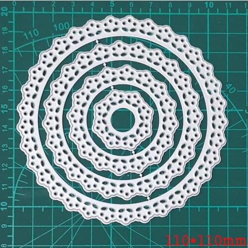 Metal Cutting Dies Craft Scrapbook Greeting Card Making Basic Frame Background Die for DIY Paper Cards Decorative Die Mold