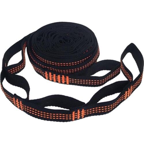 2pcs/set Hammock Strap Outdoor Camping Hammock Swing Straps Rope High Strength Load-bearing Strap Hammock Rope Length 2M New