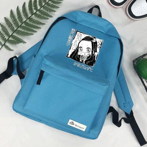 Demon Slayer Nezuko bagpack backpack school designer anime women schoudertassen plecaki backpack