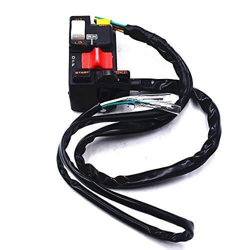 Carbpro Start Choke Switch Assy Fit 88-95 for Honda TRX 300 FW Start Light Kill Switch ATV