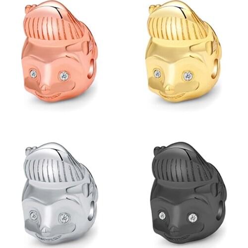 1 piece Vintage Copper Cubic Zircon Portrait For Necklace Bracelet Jewelry Making Beads Metal Spacer Loose Beads Diy Supplies