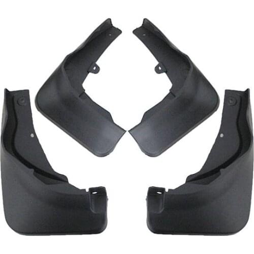 High-Quality 4pcs ABS Front & Rear Fender for Tesla Model X Car Mud Flaps Splash Guard Mudguard Mudflaps Accessories