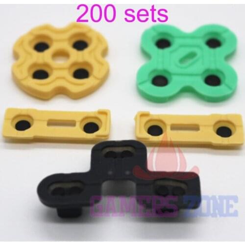 200SETS Conductive Rubber Contact Pad Button D-Pad for Sony PS2 Controller