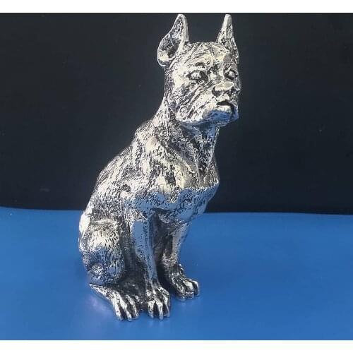 925 Sterling Silver Plated PİTBULL