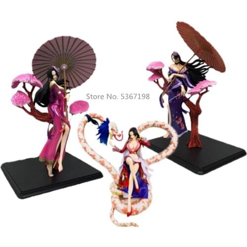 Anime One Piece Boa Hancock Kabuki kimono Sexy Girl GK Action Figure Anime PVC Model adult Collection Toys gifts for Christmas