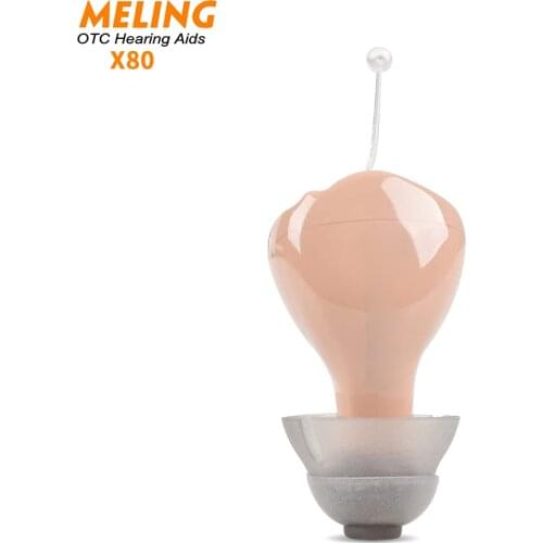 X80 CIC Digital Hearing Aids Invisible 8 Channels 16 Bands Programmable Sound Amplifier Hearing Loss for Elderly Dropshippi