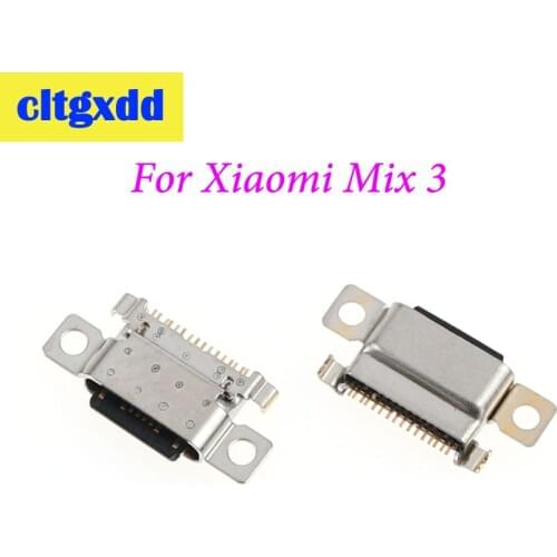 Cltgxdd 1PC USB Jack Socket Charging Port Dock Replacement For Xiaomi Mix 3 tablet pad mipad 3 / 4/ 4 plusCharger Connector Port