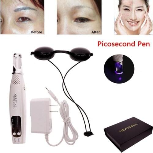 Picosecond Laser Pen Light Therapy Tattoo Scar Mole Freckle Removal Dark Spot Remover Machine Skin Care Beauty Device Neatcell
