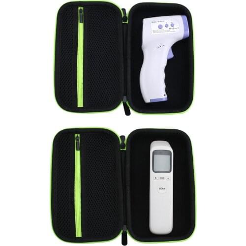 Forehead Gun Storage Box Protective Storage Case for Thermoscan Ear Thermometer and Other Thermometer Storage Case