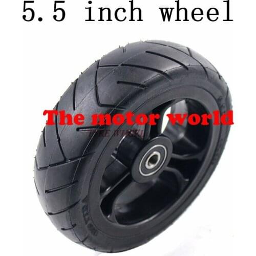 No free shipping superior quality 5.5 inch wheel Scooter Tire for Wheelchair Rear Wheel factory original Scooter wheels