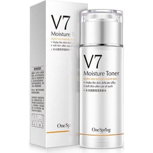 OneSPring V7 Toning instant Tone UP Effect Seven Vtamins Comeplex Face Toners Water Tonico Facial Skin Care