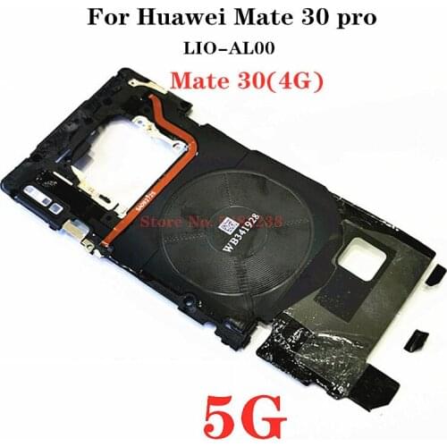 Original Motherboard Cover For Huawei Mate30 Mate 30 Pro ELE-AL00 LIO-AL00 WIFI Antenna Cover Main Board Cover Frame with NFC
