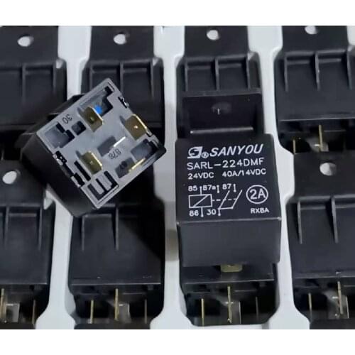 Original New 100% auto relay SARL-224DMF 24V 40A 5pin