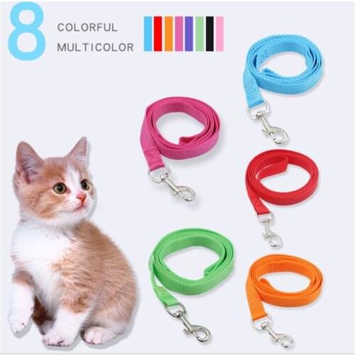 Cat Collars Pet Cat Tag Collar Leash Lead For Small Medium Large Dogs Harness Collar Jogging Lead Pet Products
