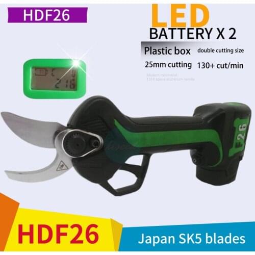 HDF26 professional fruit tree pruning scissors branch pruners gardening secateurs trimmer tools professional shears