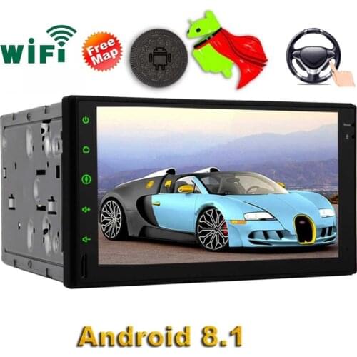 Entertainment Bluetooth Wifi Mirror link GPS Navigation EinCar Android 8.1 Car Stereo no DVD Player 7 inch Octa Core 2GB RAM 32G