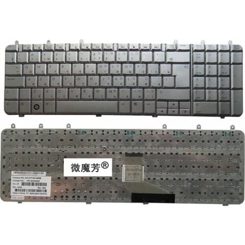 RU New FOR HP DV7-1000 DV7-1100 DV7-1200 DV7T DV7Z Replace laptop keyboard Russian Silver