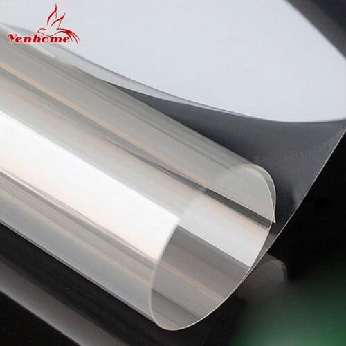 5M table glass PVC self adhesive wallpaper film kitchen oil proof transparent Vinyl bathroom door furniture protection stickers