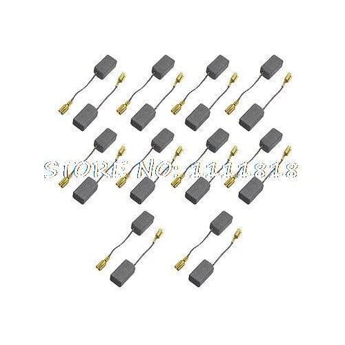 20 PCS 13mm x 8mm x 6.3mm 5/9" x 5/16" x 4/15" Replacement Motor Carbon Brushes
