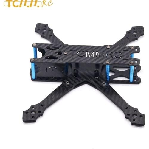 TCMMRC Beginner 220mm 3K Carbon Fiber Matte Cassidy Frame 5 Inch Freestyle Frame FPV Drone Quadcopter Frame Kit