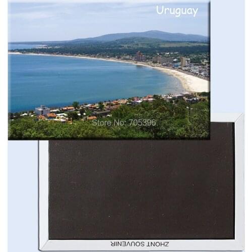 Tourist Refrigerator Magnets 78*54mm,Uruguay Coast Travel Rigid Fridge Magnets 20879