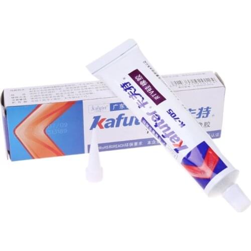 OOTDTY 1PC Silicone Sealant Transparent RTV Silicone Rubber Adhesive Grease Sealant Electronic Glue Strong Sealers