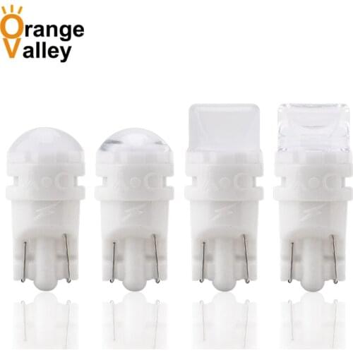 100pcs Car T10 2835 SMD 194 168 W5W 3 LED Light Bulb White Amber Red Green License Plate Lamp Width Lights 3 LEDs DC 12V