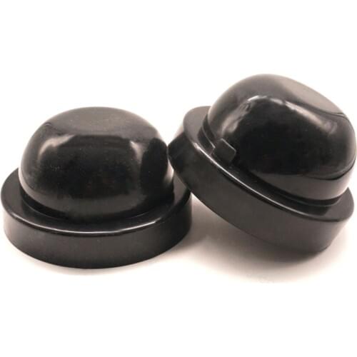 105MM 2pcs Rubber Housing Seal Cap Dust Cover for Headlight Install HID Conversion Kit Retrofit